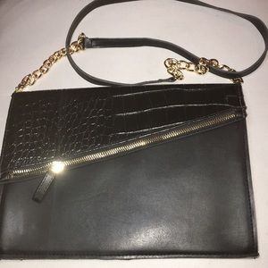 Black Clutch/ Cross Body